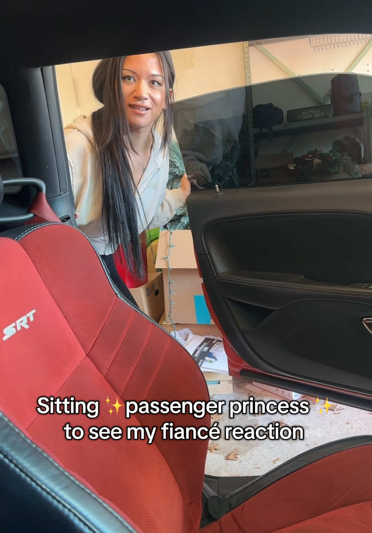 I GET TO DRIVE SRT ?? #fyp #foryoupage #couple #viral #fypage #trending #daeandemily @emily lou 🤍 