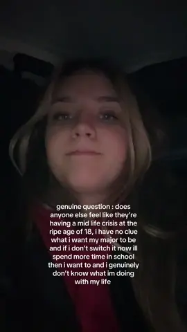 please tell me I’m not the only one #major #majorcrisis #majorincollege #whatdoido 