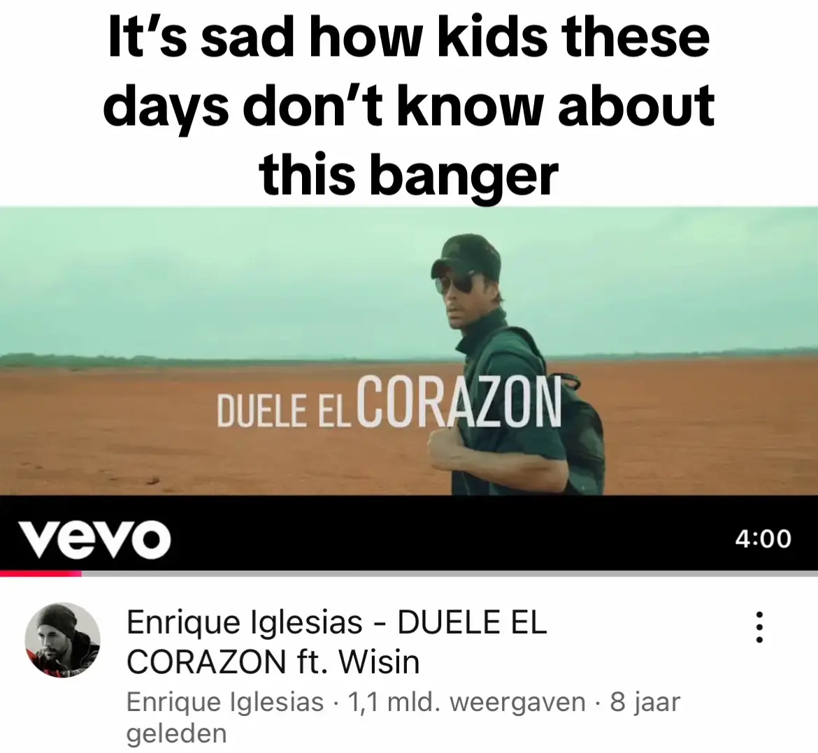 What a banger🔥🔥#fy #fyp #viral #tik_tok #foryouu #goviral #nostalgia #oldsongs #2010s #enriqueiglesias #dueleelcorazon 