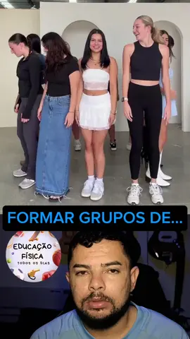 FORMAR GRUPOS DE #educaçãofísicaescolar #brincadeiras 