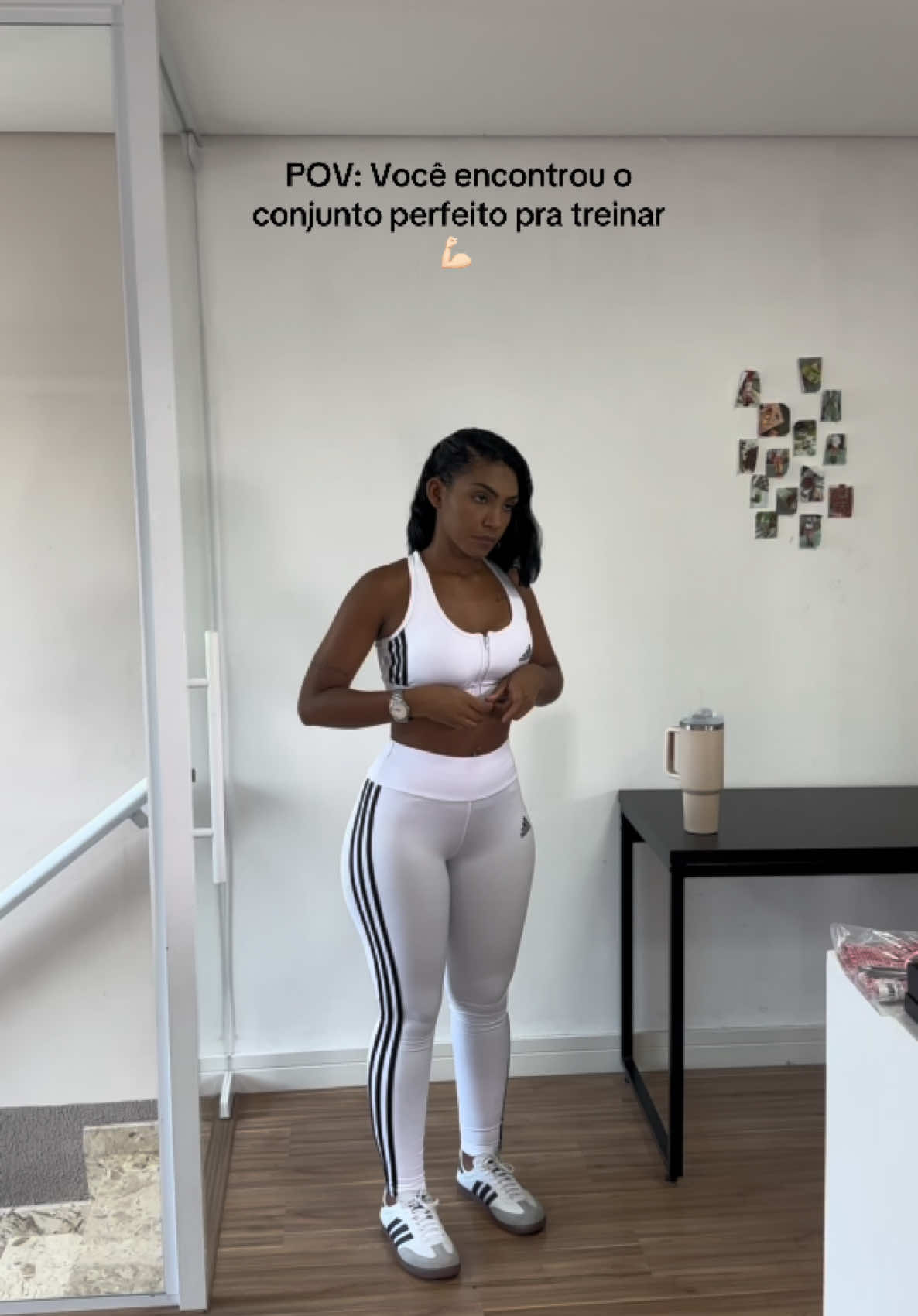 Conjunto perfeito pra treinar, você encontra na @outlet.cash2 #Fitness #projetoverao #fitnessmotivation #fitnesstiktok #fitnesstips #treino #treinofeminino 