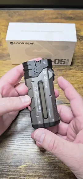 amazing edc flashlight! #flashlight #rechargable #light #led #ttshop #giftideas #emergency #edc 