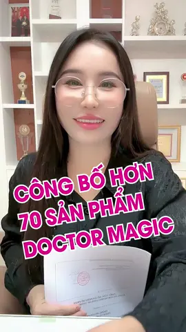 Mailisa chính thức công bố với hơn 70 sản phẩm Doctor Magic. Khi các nhà chức trách tới thì Mai sẽ đưa phiếu công bố này ra. Vốn dĩ Mailisa là một thương hiệu lớn trong lĩnh vực thẩm mỹ nên đằng sau Mai có một ban cố vấn về luật pháp, chịu trách nhiệm về các vấn đề pháp lý. Khi các cơ quan chức trách như công an kinh tế, quan lý thị trường hay các cơ quan ban ngành.... tới thì Mailisa sẽ không phải tìm loạn xạ mà tất tần tật những thứ liên quan đến sản phẩm, mã số sản phẩm nó đã nằm ở trong cuốn sổ này. Đồng thời, trước khi đem ra thị trường bán bất cứ một sản phẩm nào đó, Mai sẽ chuẩn bị một phiếu công bố đàng hoàng. Đối với vợ chồng Mai Khánh thì trong kinh doanh phải tuân thủ đầy đủ về mặt pháp lý, các sản phẩm tại Mailisa đều được bộ y tế cấp phép, lưu hành trên toàn quốc, Mailisa tuyệt đối không bán hành trôi nổi, hàng hiệu giá bình dân để cắt giảm tối đa chi phí giúp tất cả các chị em phụ nữ từ giàu đến nghèo đều có cơ hội sử dụng sản phẩm chất lượng cao  giúp thăng hạng nhan sắc cho các chị em mà không tốn quá nhiều chi phí. Và Mailisa không chỉ làm đẹp cho người mà còn làm đẹp cho đời, mang lại lợi lạc cho cộng đồng. Với 27 năm trong lĩnh vực thẩm mỹ, lượng khách hàng trên toàn hệ thống lúc nào cũng đông như trẩy hội, điều đó minh chứng cho chất lượng dịch vụ và sản phẩm Mailisa. Cho nên tất cả các chị em cứ hoàn toàn yên tâm đến với chi nhánh Mailisa gần nhất để làm đẹp thả ga mà không lo về giá. Hàng hiệu giá bình dân: Mailisa - Đến là đẹp! #tmvmailisa #mailisa #mailisagroup #sanpham #myphamchinhhang #luatphap #phaply #doctormagic #mypham #sanphammailisa #kinhdoanh 