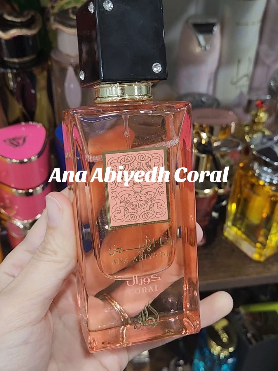 🍉🍑🍊🥥Lattafa Ana Abiyedh Coral new release now available #lattafaperfumes #anaabiyedh #anaabiyedhcoral #fruityperfume #summerfragrance #sweetperfume #perfumetiktok #fragrancetok 