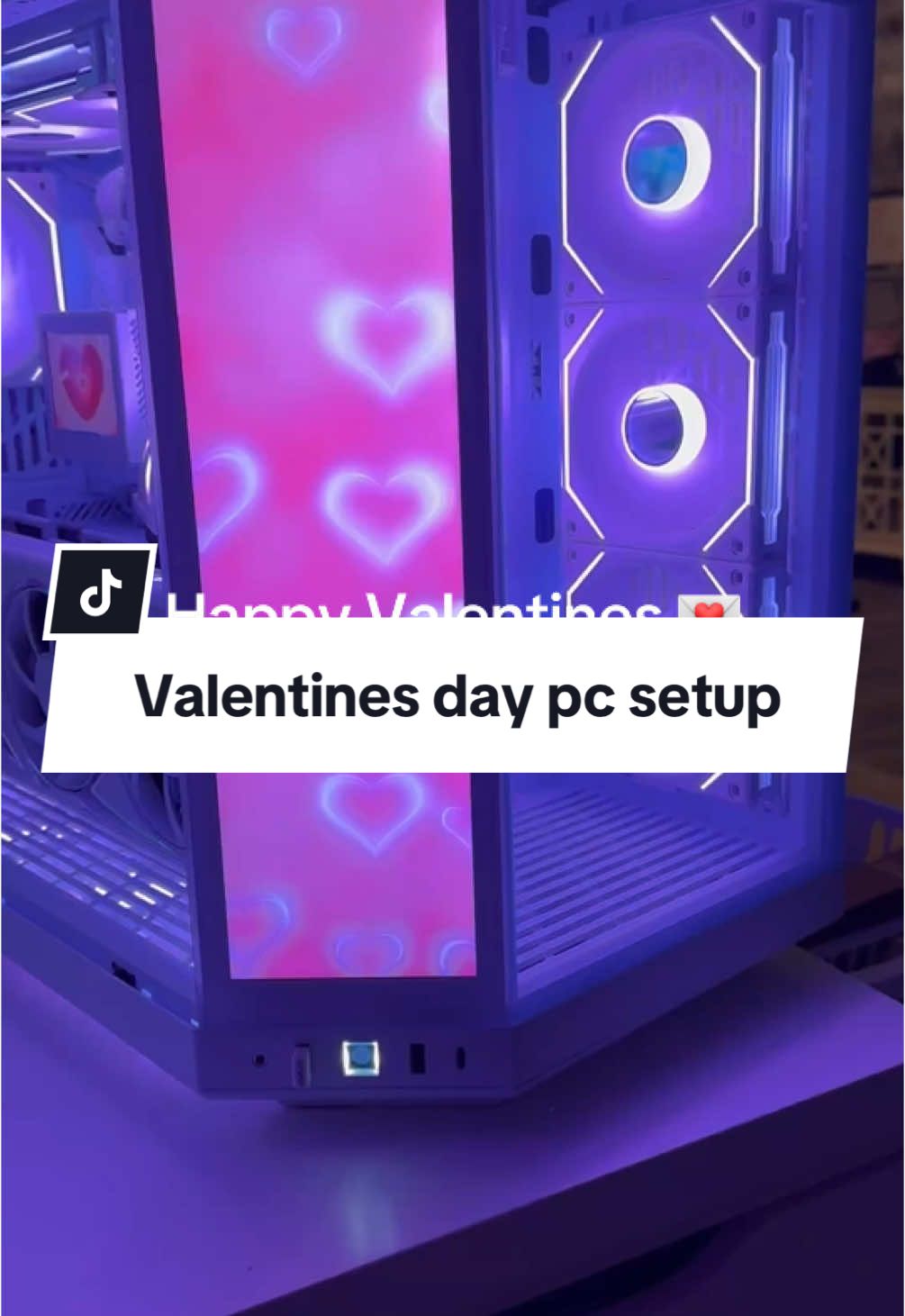 Pink Valentines Day Vibes! #pcsetup #pcgaming #pcgamer #pink #ValentinesDay #GamerGirl #pinkpc 