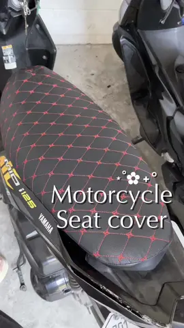 Ewan ko nalang pag nasira pa upuan ng mutor nyo jan 🥰 #motorcycleseatcover #seatcover #leather #leatherseatcover #seat cover hacks #motorcycleseat 