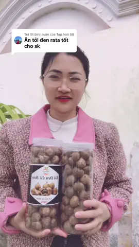 Trả lời @Tạp hoá 88  tỏi tươi đã tốt tỏi đen còn tốt hơn ạ. 1 sản phẩm quen thuộc với mọi gia đình có thể biếu ba mẹ như 1 sự quan tâm chăm sóc từ xa 