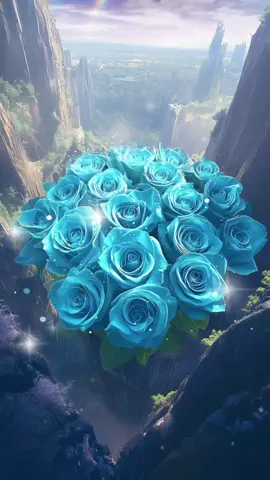 Blue Rose💙 #aiart #wallpaper #4kwallpaper #bluerose 