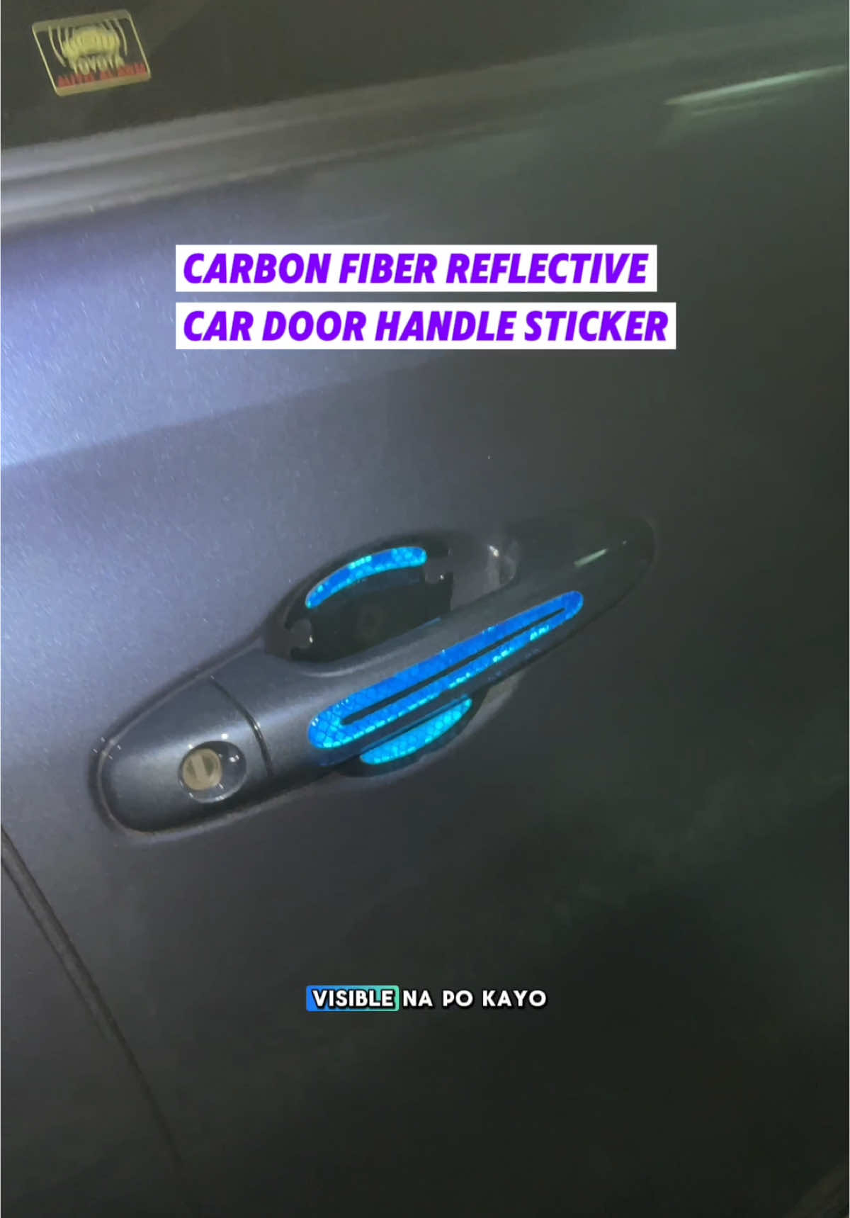 Reflective Scratch Resistant Carbon Fiber Car Door Handle Stickers #cardoorsticker #carstickers #cars #cardoorhandleprotection #cardoorhandlesticker #caraccessories #carprotection #carsdoors #travel #carcare #markdmart 