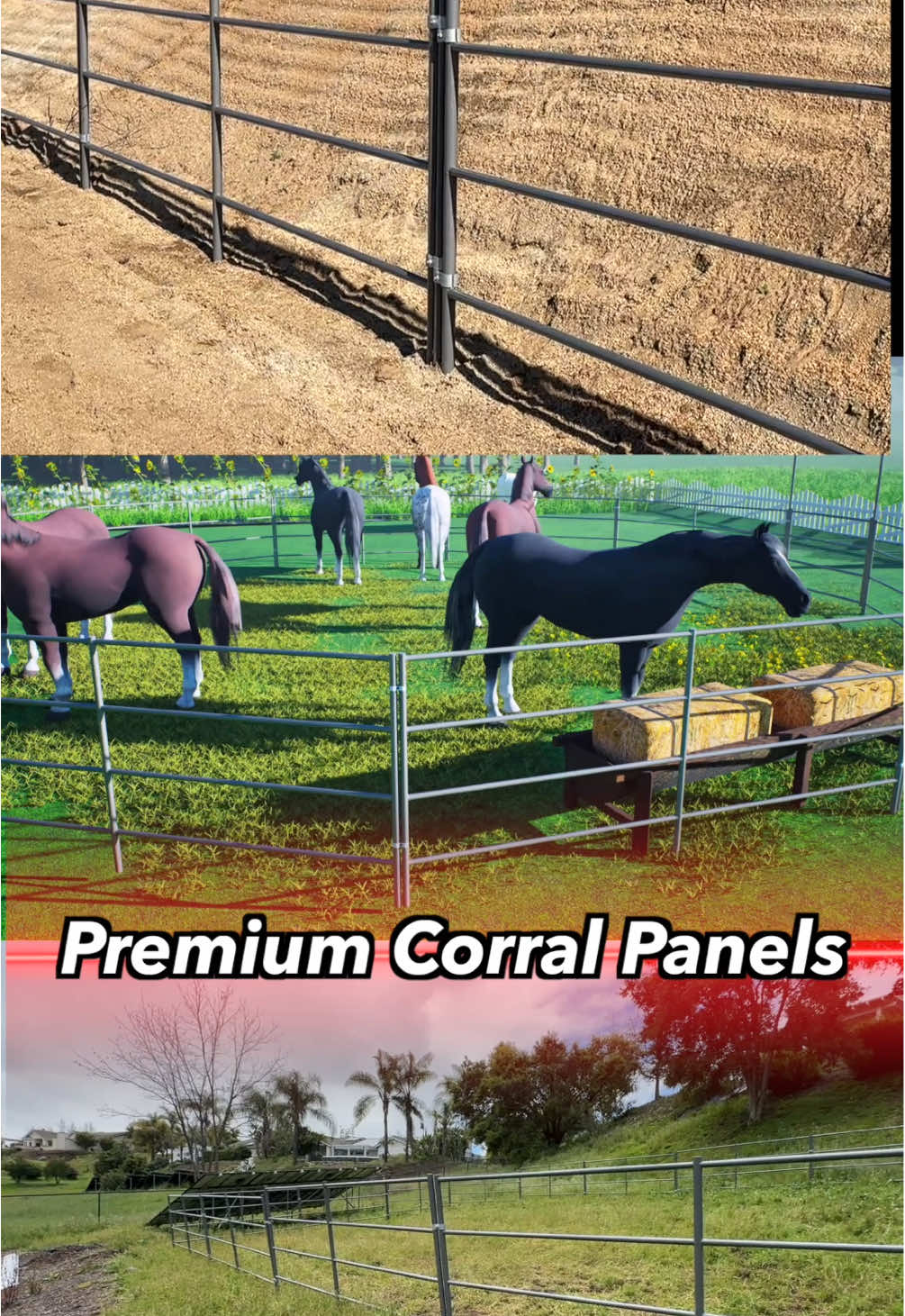 See the engineering data that’s behind our Premium Horse Corral Panels 📈💪🐎 #horse #equine #equestrian #horsesoftiktok #trending 