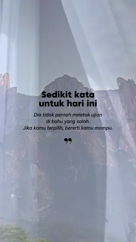Ujian yang datang hanyalah satu cabaran dalam kehidupan.. kita hanya perlu terima & harunginya dengan tenang.. sebab kita adalah insan yang terpilih.. #CapCut #ftypシ #kuat 