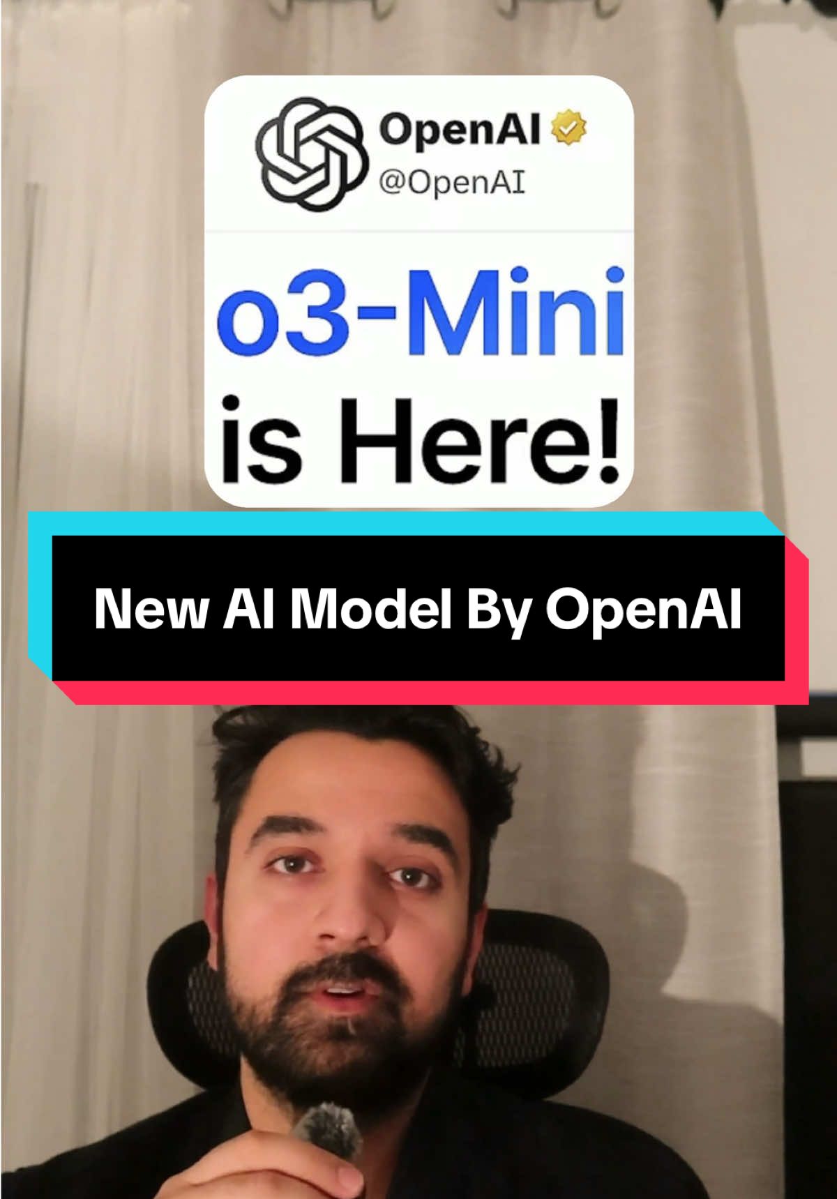 OpenAI responds to Deep Seek with the new o3 mini model. #airesearch #ai #artificialintelligence #technology #Tech #techtok #deepseek #openai #chatgpt #largelanguagemodels #fyp 