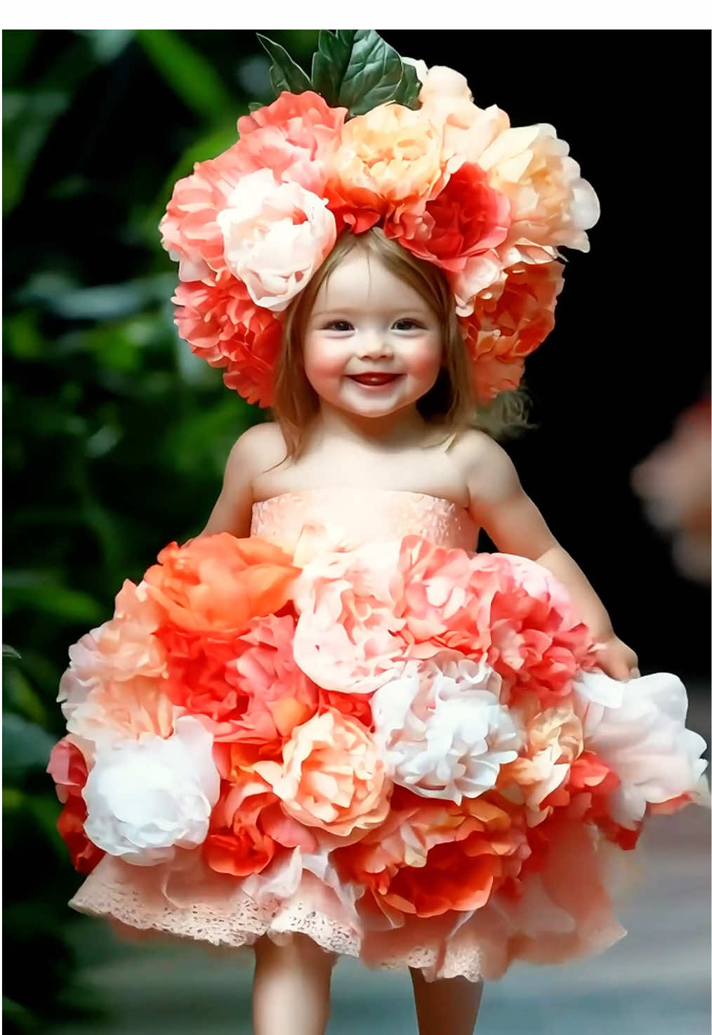 Adorable Baby Runway Stars🌹🌼 #baby #cutebaby #babyvideos #babydance #babyshorts #AI #Runway #fyp #viral #kawaii #BabyFashionShow #ForYou #bebe