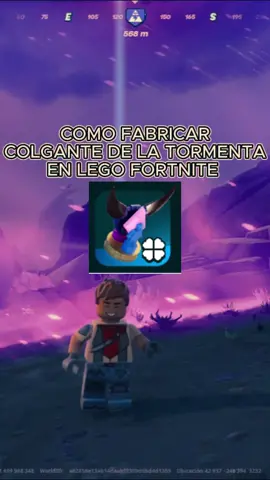 COLGANTE DE LA TORMENTA EN LEGO FORTNITE  ##legofortnite #fortnitelego #legofortnitetips #gamers #fyp #fortnite #legofortnitecolgantetormenta