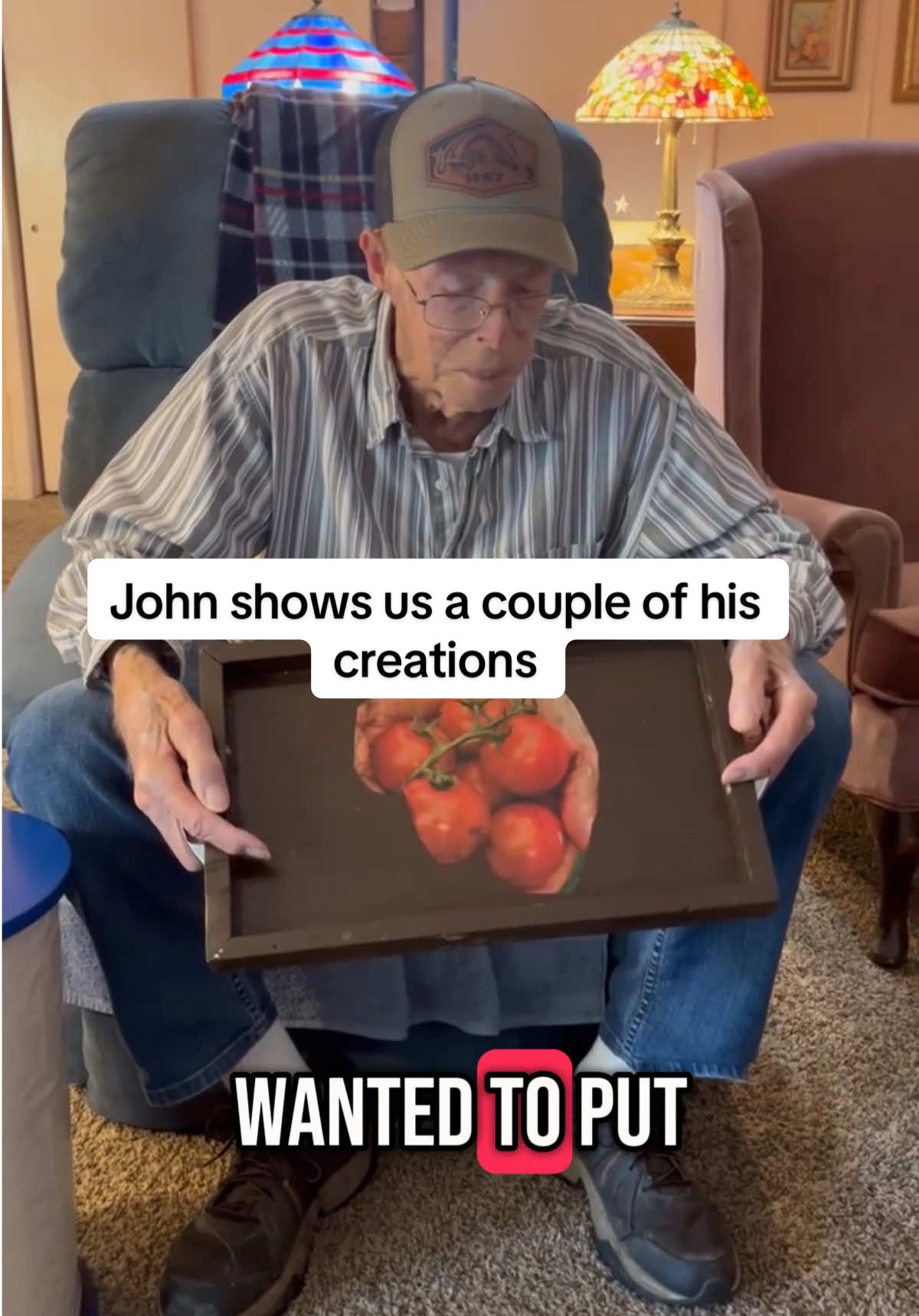 John shows us a couple of his creations