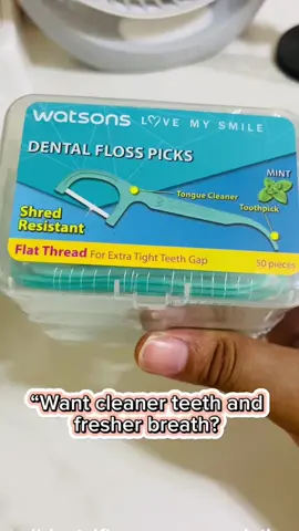 Watson Dental Floss Picks 😍😍😍🍀☘️🍀#watsondentalfloss #watsondentalflossforteeth #watsons #dentalflossrecommendation #bestdentalfloss #dentalfloss #dentalflossforteeth #dentalclean #teethcleaning #teethfloss #fyp #fypage #fyppppppppppppppppppppppp #fypシ゚ #affiliatemarketing #affiliate #affiliatetiktok #mckiibestfinds #creatorsearchinsights 