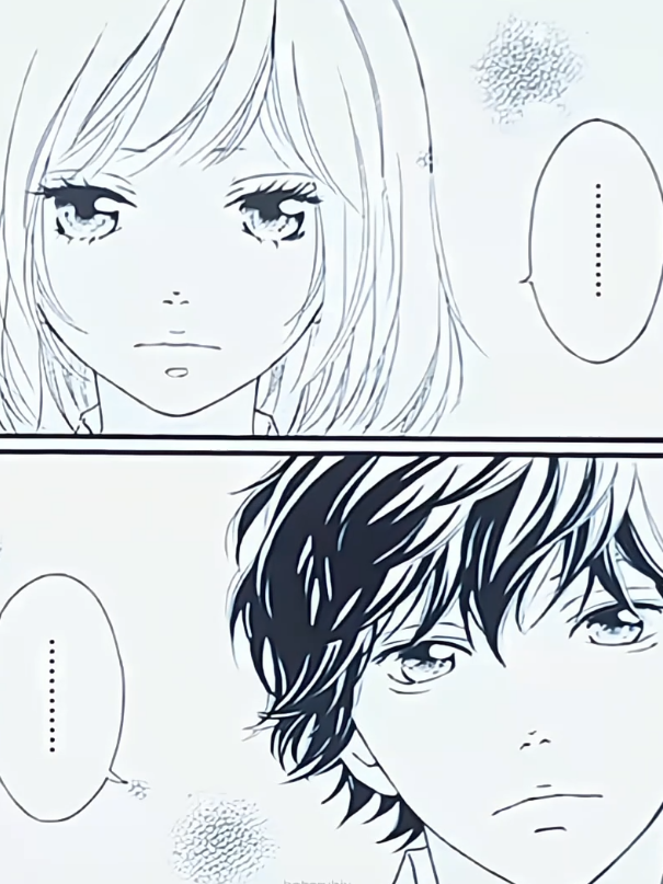 I wanted to try something new ;) I still can't get the transitions right ... #aoharuride #bluespringride #koumabuchi #futabayoshioka  #mangaedit #shoujo 