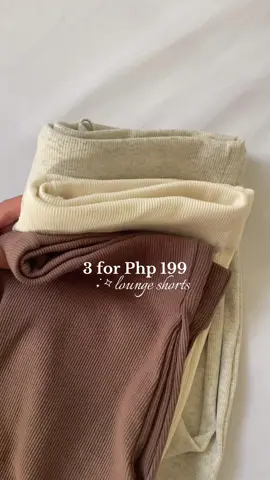 Replying to @iyaj  you can get 3 comfy shorts for only 199!! 🫶🏻  @calliahfashionstore #loungewear#loungeshorts#knittedshorts#calliahfashionstore
