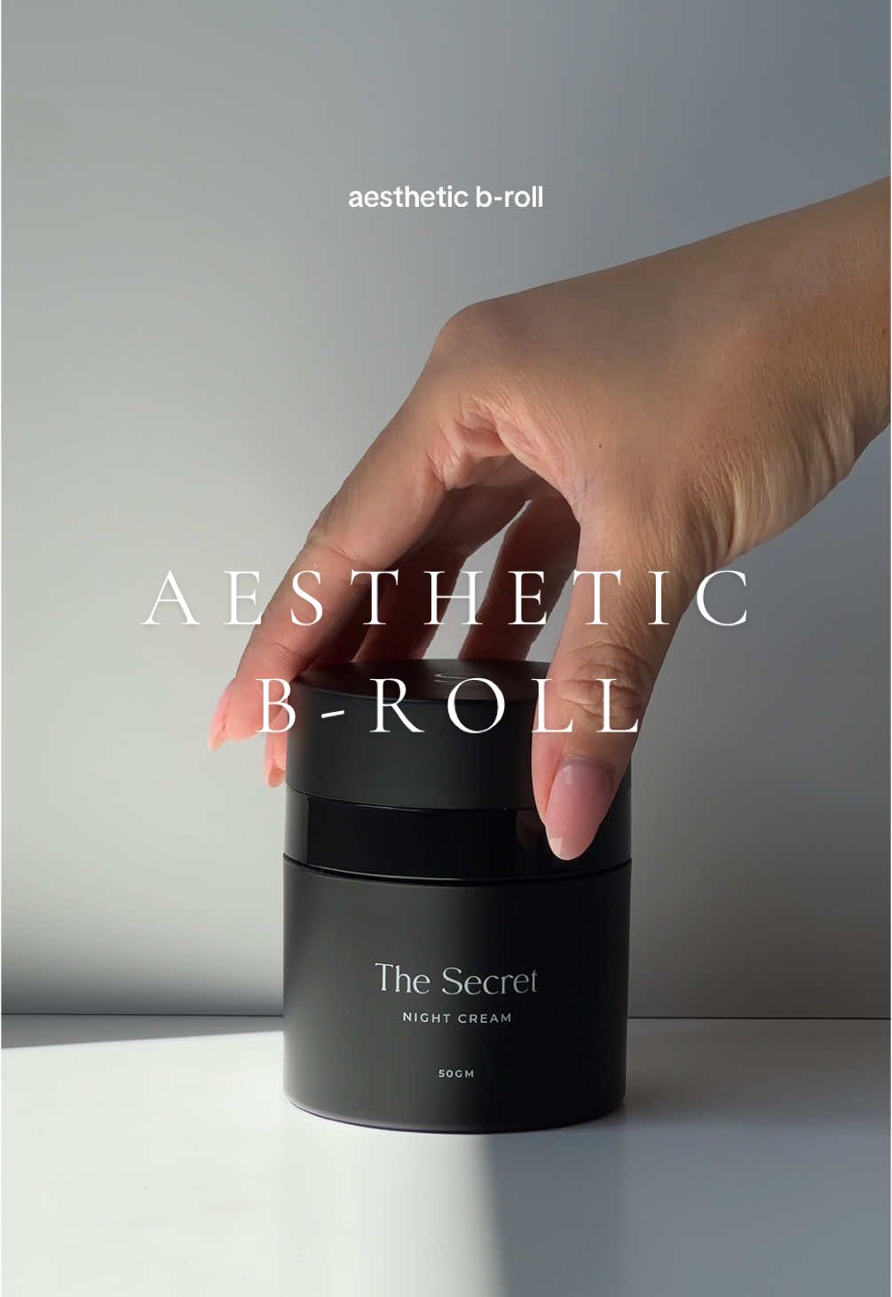 Might make this a series 🤭 This is a ‘Night Cream’ product so I used a lot of shadows to represent the shift between day and night 🌙 #ugccreator  #ugcfootage  #ugcbroll  #ugcaustralia  #ugccreatoraustralia  #ugcmarketing  #ugccommunity  #contentcreator 