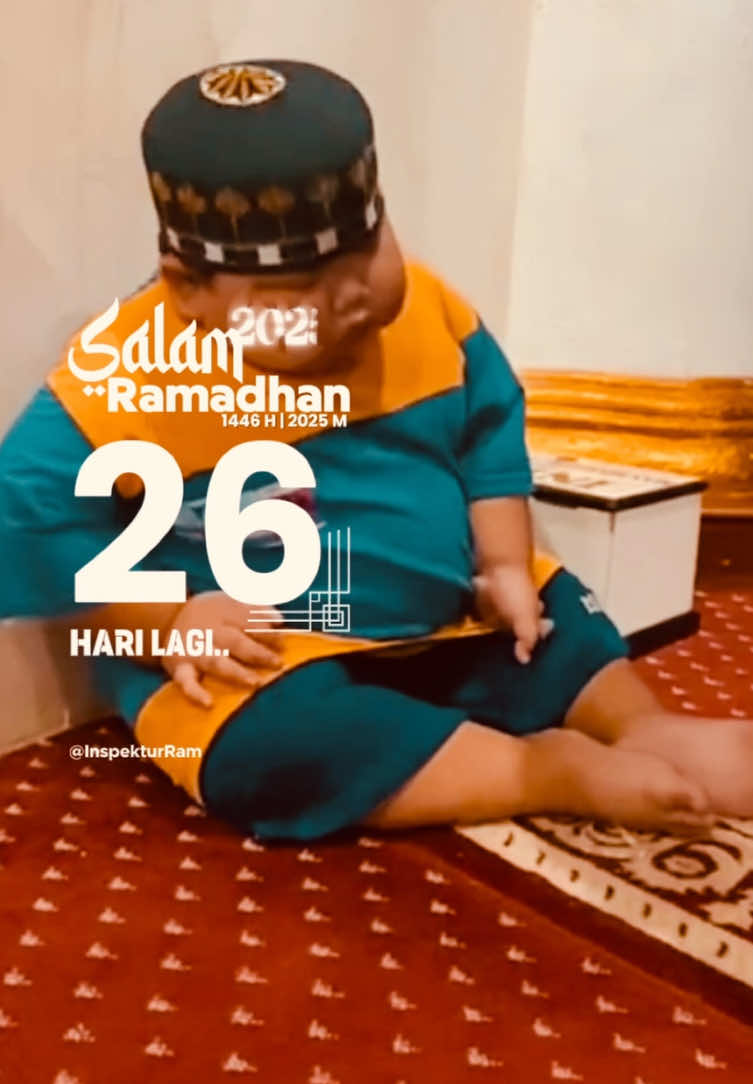 26 HARI LAGI MENUJU RAMADHAN 2025/1446 HIJRIAH. #ramadhan #ramadhantiba #ramadhancore #vibesramadhan #ramadhan2025 #1446 #1446h #1446hijriah #2025 #fyp #fypシ 