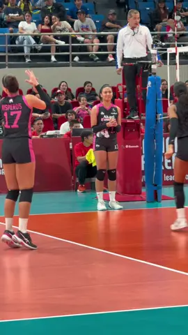 Ced Domingo on the court, this is not a drill! 🚨 #ChargeUp ⚡️💖🦄 #PVL2025 #akari #akarichargers #PVL #volelyball #ceddomingo #celinedomingo 