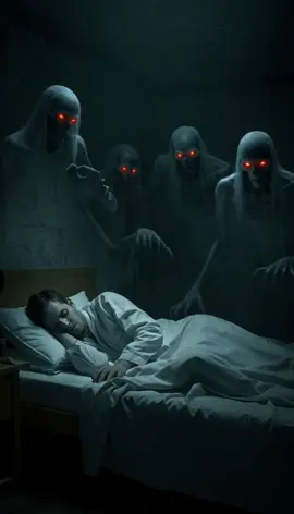 Sleep Paralysis 💀 #paranormal #ghosts #horror #terror #horrormovie #paranormalactivity #horrotok 