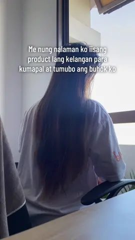 Me nung nalaman ko iisang product lang kelangan para kumapal at tumubo ang buhok ko 