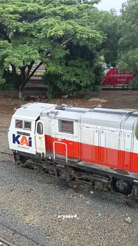 start engine lokomotif cc 206 sempat gagal 1 kali #keretaapi #keretaapiindonesia #keretaapikita #kereta #fyp #foryou 