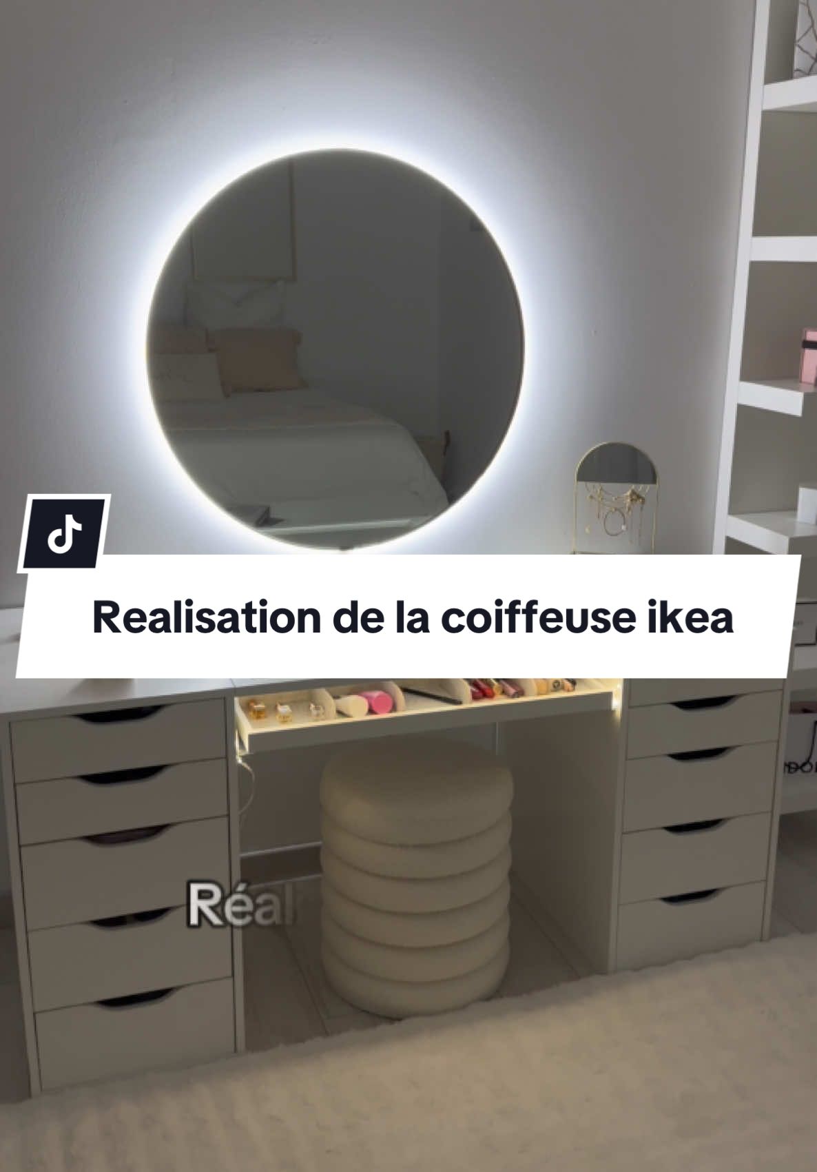 Suivez notre quotidien ig:mum_baby_love Réalisation de cette magnifique coiffeuse IKEA @IKEA France  #ikea #coiffeuse #coiffeuseikea #beauty #pourtoii #fyppp 