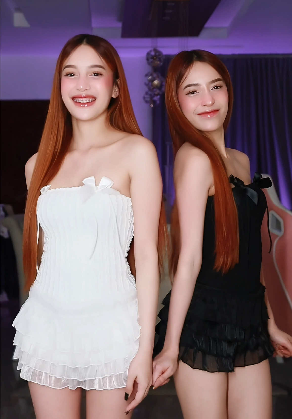 ganto ba mag pacute?😳 #sabbyandsophia #marietwins🐵👭 #fyp ⚠️FAKEBODY⚠️