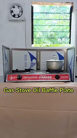 Kitchen Gas Stove Stainless Steel Oil Baffle Plate#fypspotted #followers #KitchenHacks #baffleplate #gasstove #stainlesssteel #oilprotection 