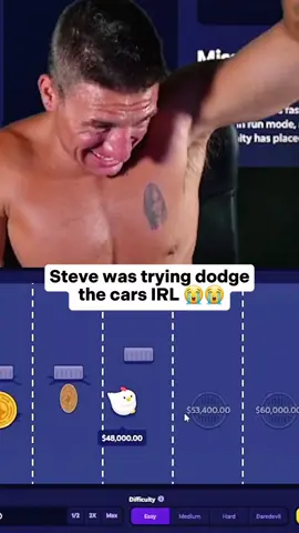 Steve was trying to dodge everything 😭😭 #viral #viral_video #foryou #streamersoftiktok 