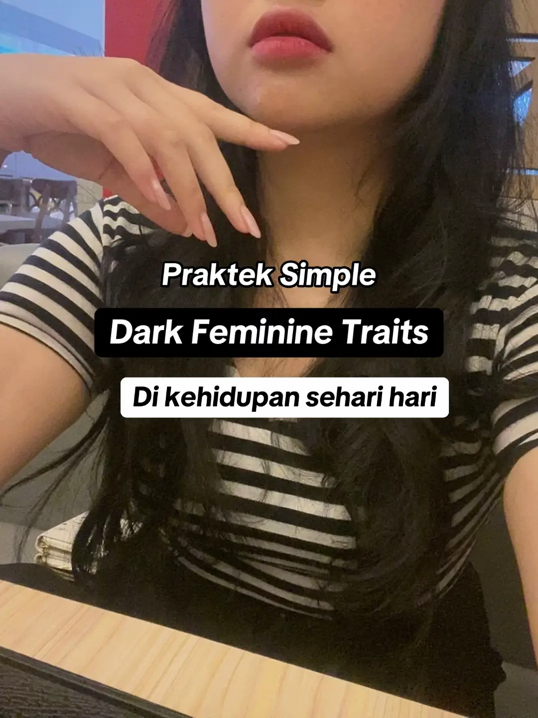 dark feminine energy adalah penyeimbang light feminine energy kamu. supaya kamu bisa jadi perempuan yang lembut, tapi juga tegas dan berwibawa. perlu disesuaikan dengan personal masing-masing ya. #darkfeminineenergy #feminineenergy 