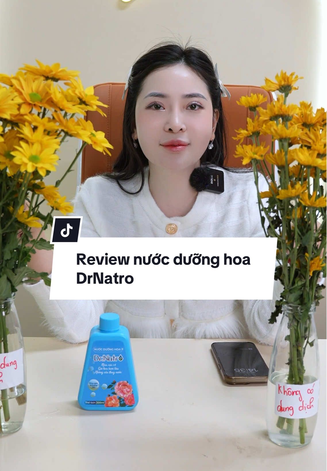 Review nước dưỡng hoa DrNatro có thực sự tốt như quảng cáo?  #tranganna #review #nuocduonghoa 
