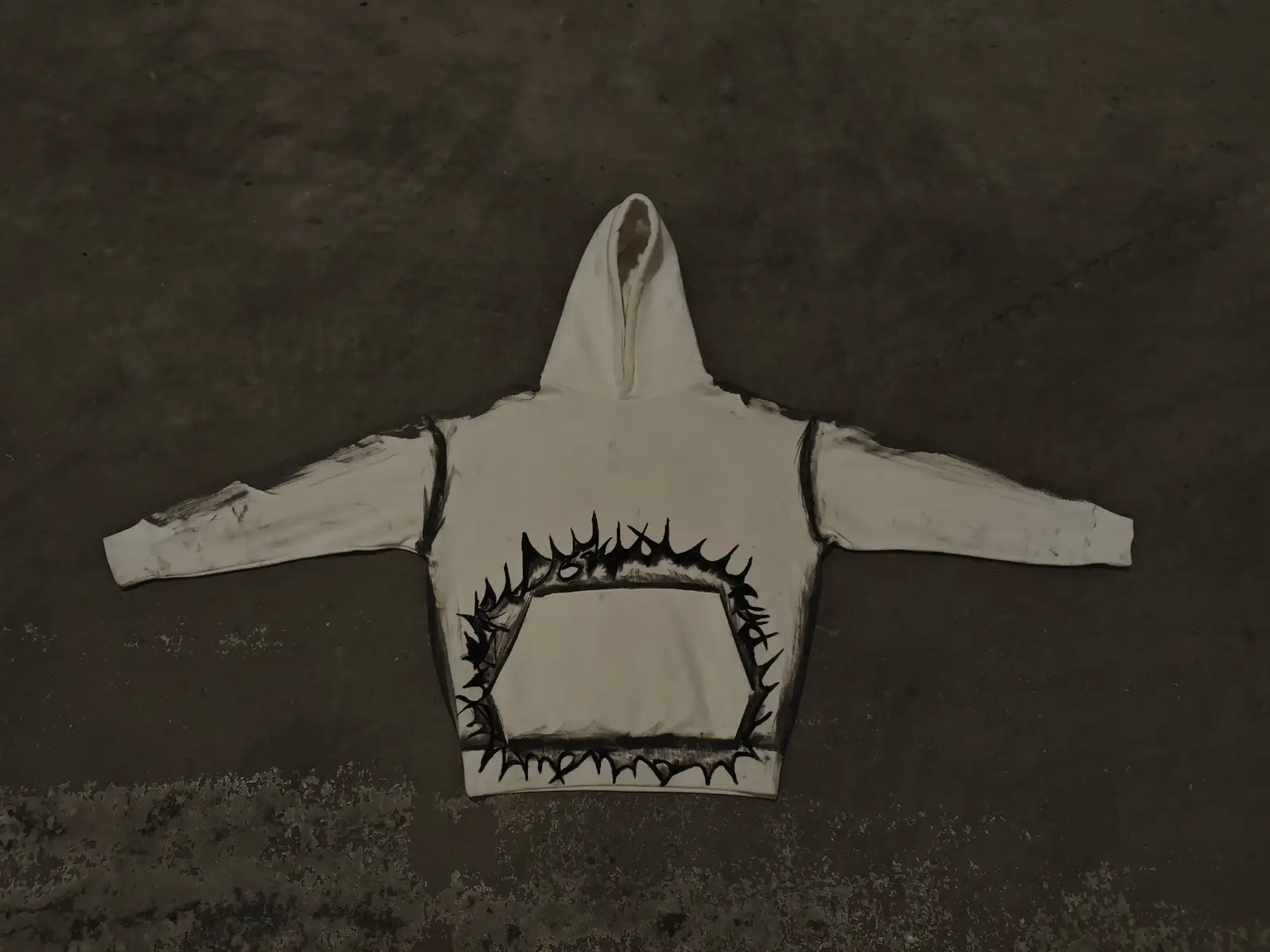 custom handpainted hoodie skull 💀 #hoodie #customized #art #custom #acrylicpainting #acylic