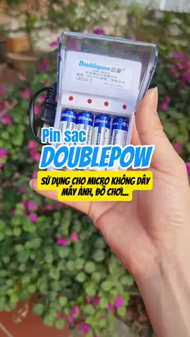Pin sạc Doublepow dung lượng 1200mAh sử dụng cho micro, đồng hồ, đồ chơi...#pin #pinsac #pinmicro #pinaa 