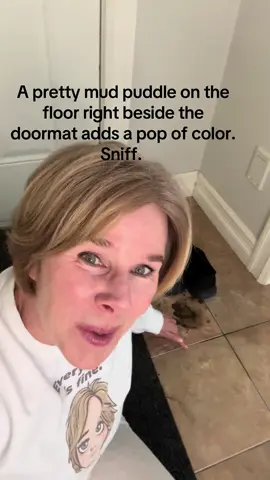 My inferior designer is a visionary. His installments are bold, brave, and beautiful. #doormat #interiordesigner #husbandsoftiktok #comediansoftiktok #funnyreels #relatablecomedy #comedyreels #marriagehumor 