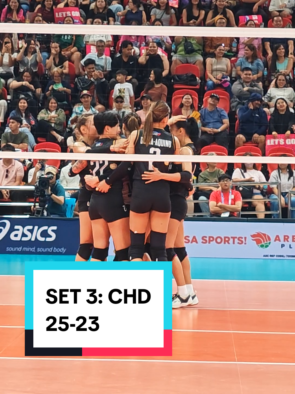 Cignal said Not Yet! 25-23 #PVL2025 #TheHeartOfVolleyball 