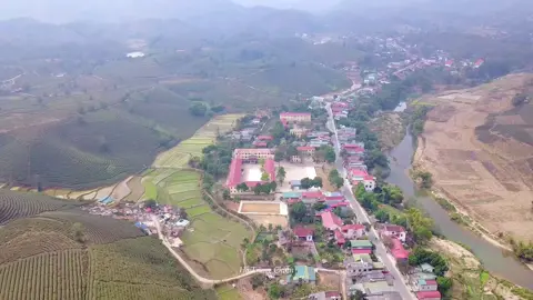 Trường THPT Minh Đài từ trên cao!#xuhuongtiktok #flycamvietnam 