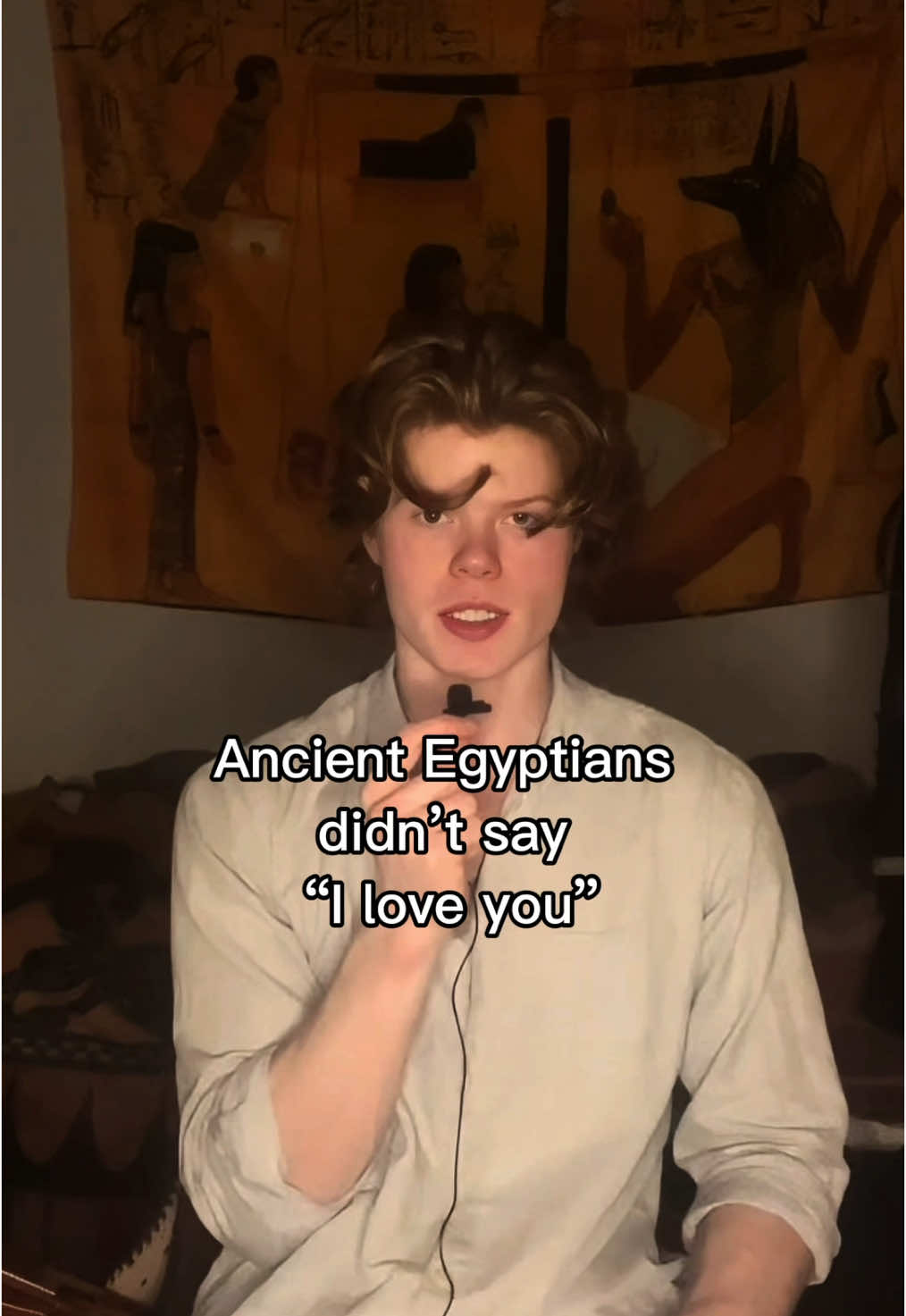 Credit to @brookemoreyy for her tips on pronunciation and @thevoiceeman for the inspo. #fyp #ancientegypt #poetry #Love #ancienthistory