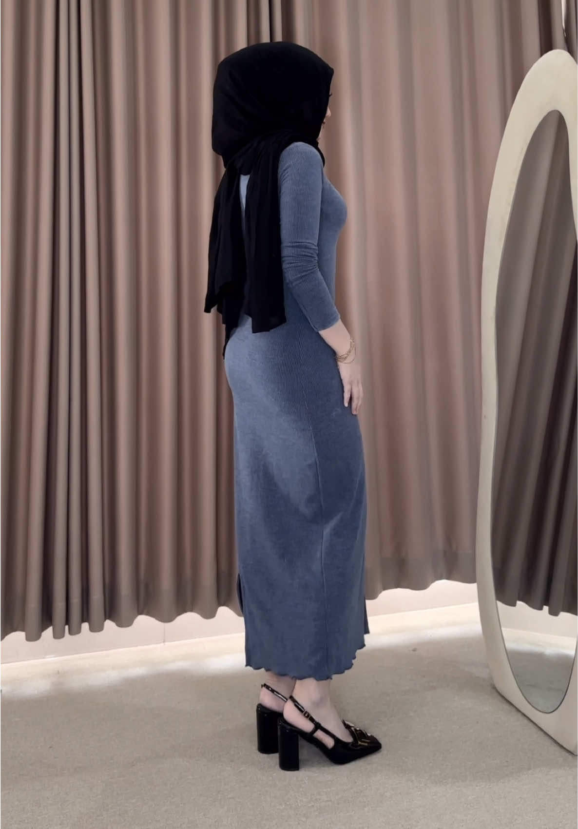 Dressnya bagus bgt bikin badan w keliatan langsing😭🤍 #fyp 