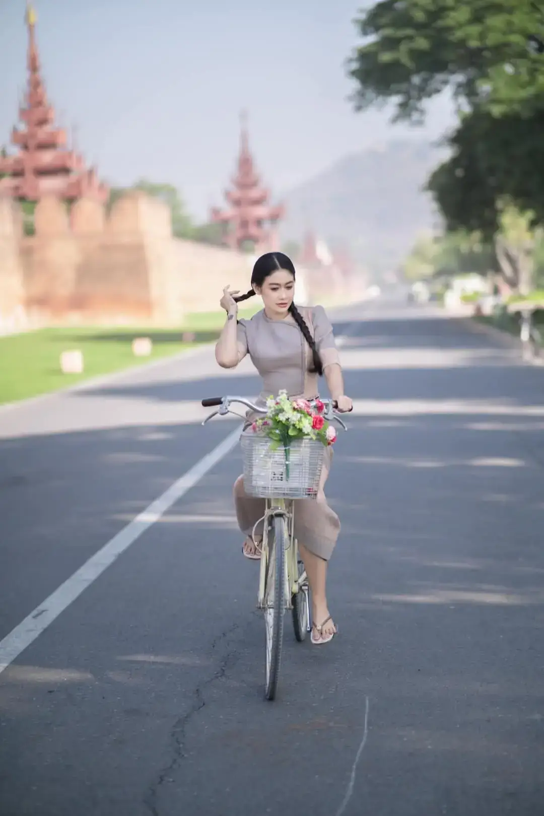 ရွှေမန်းသူလေးပါ🥰 #thinzarwintkyaw #thinzar #celebrity 