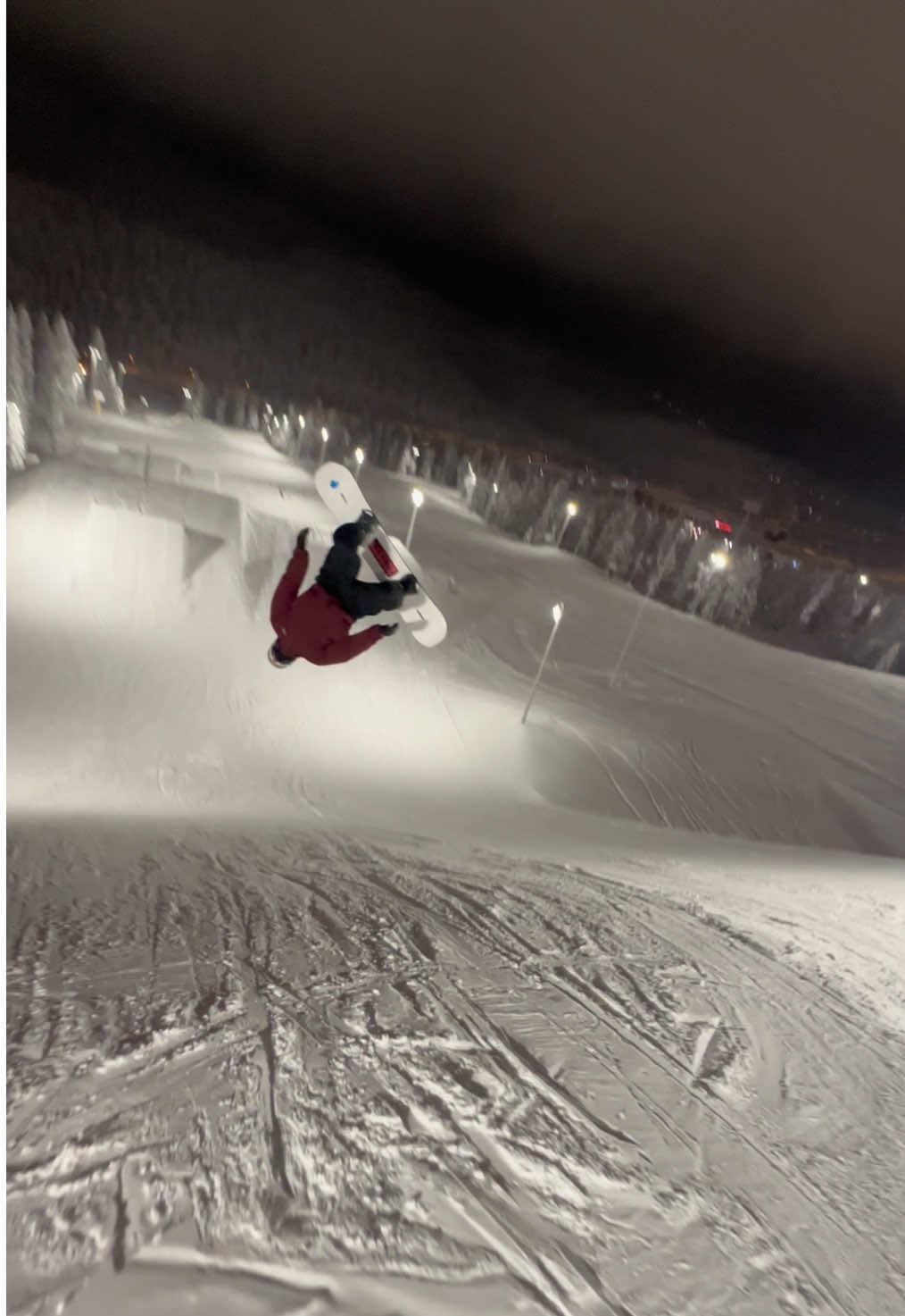 cab dub 9 is a new one🙌🏼 #fyp #snowboarding #lumilautailu #ski #ruka #switch #double 