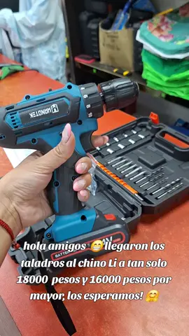 llegaron llegaron los taladros inalámbricos a tan solo $18.000 y $16.000 por mayor los espérame en Manuel Rodríguez #1264 llegando a Zenteno. Temuco. 😁 #chinoli #temuco #todobarato #pormayor #taladro #ven #c#orre #teesperamos #chino #muybarato 