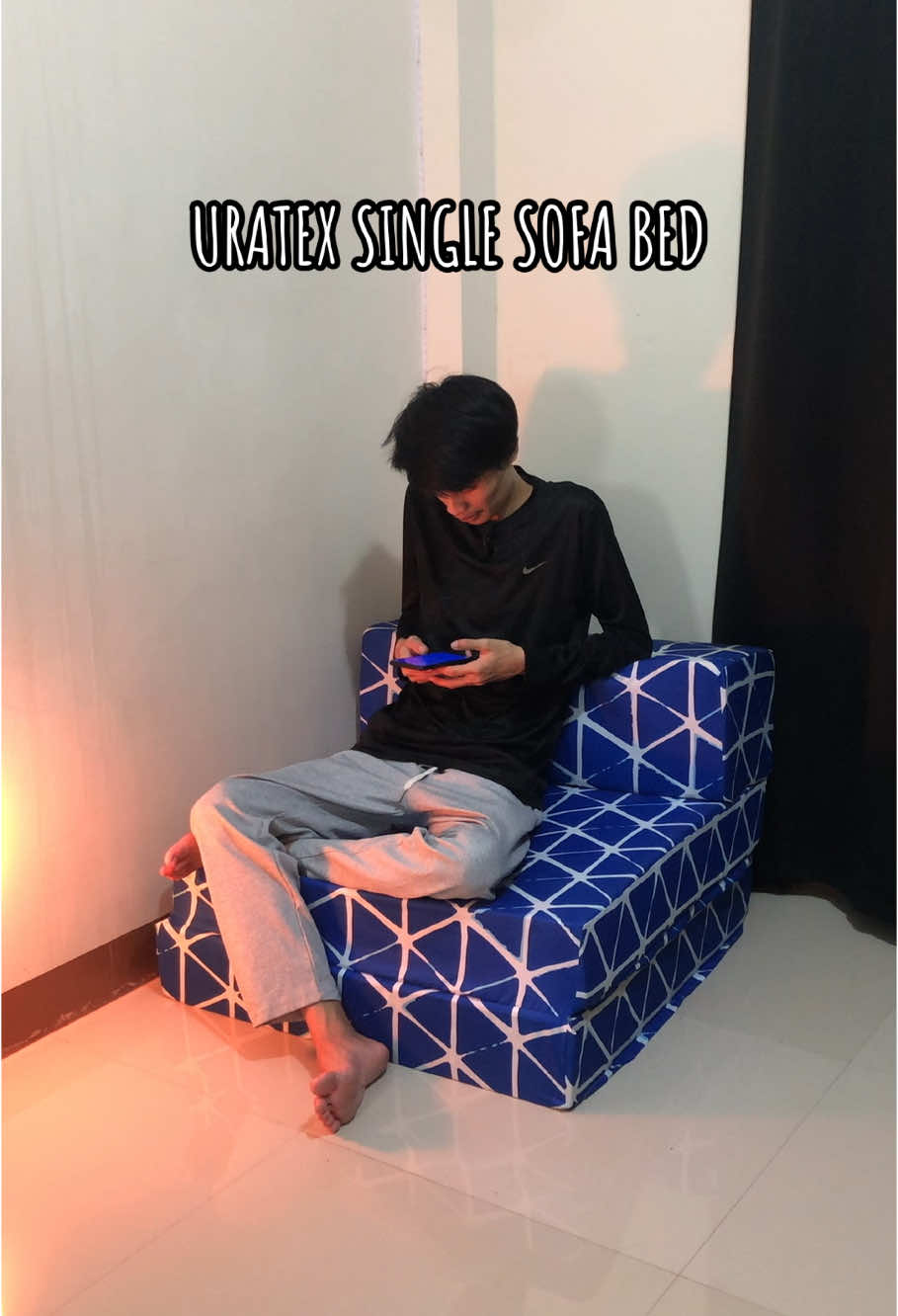 Space saver talaga tong Uratex Sofa bed nato😍 #uratex #sofabed 
