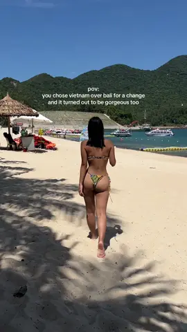 this is 📍cham island in vietnam 🐠🌺🏝️👙 #traveltiktok #traveladdict #travelbucketlist #travellover #vietnam #danang #islandhopping #beachvibes #beachday #summervibes 