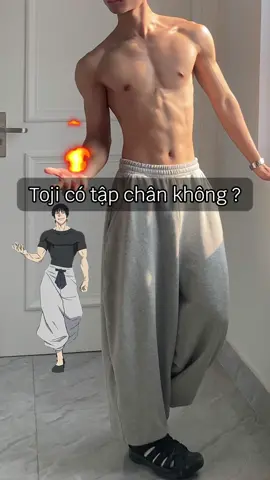 Toji có skiplegday không ? #toji #tojifushiguro #quannitoji #quantoji #cosplaytoji #phoido #thoitrang #tapgym #thoitranggym #quanongrong #quanni 