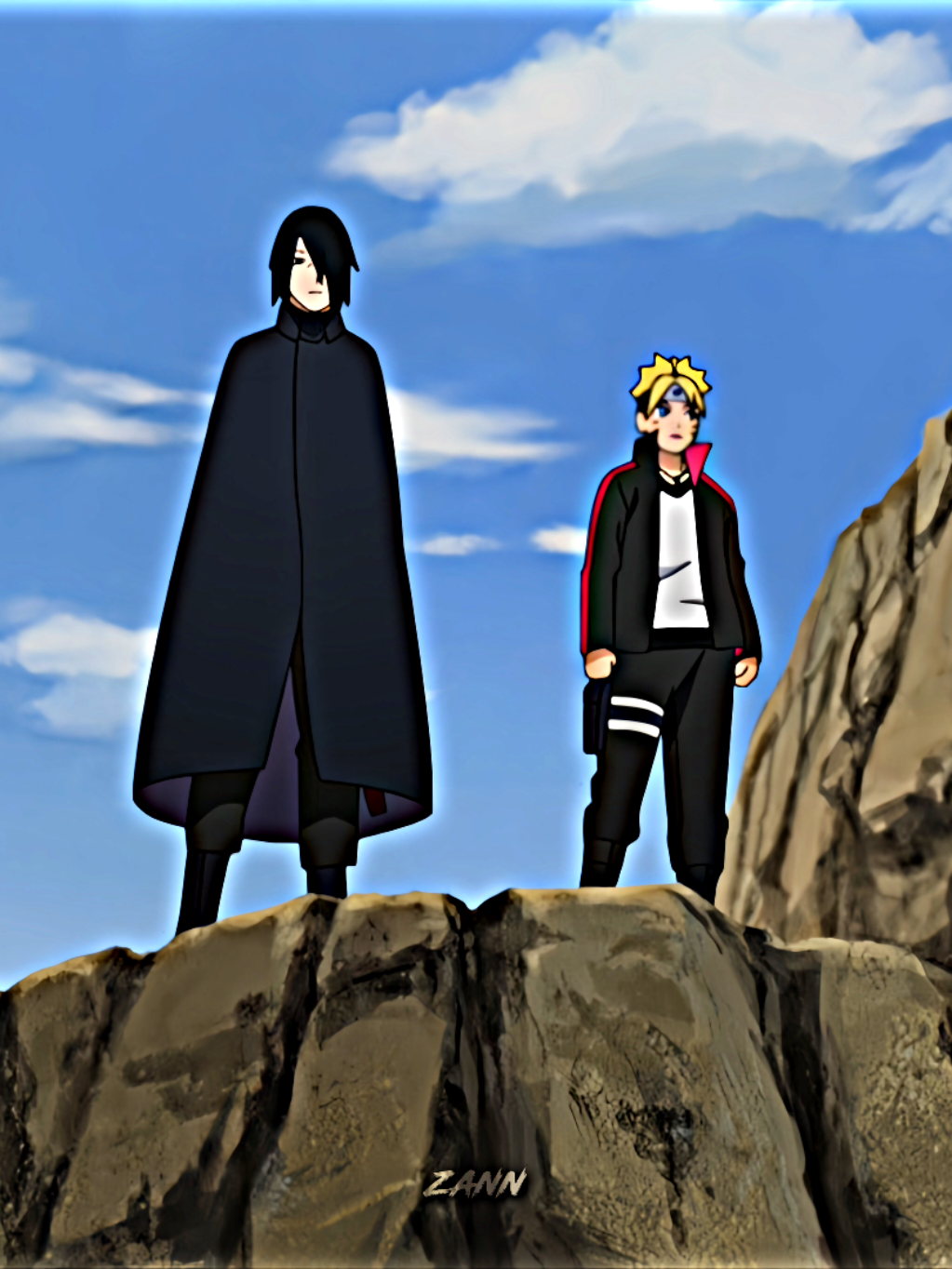 boruto & sasuke🥶 #anime #animeedit #borutonarutonextgenerations #boruto #sasuke #fyp #ᴢᴀɴɴ 