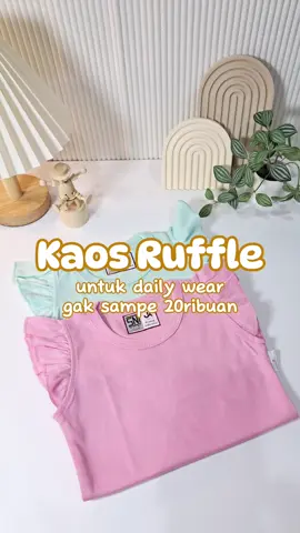 Secakep ini gak sampe 20ribu 😭 ini jualan apa sedekah..wajib nyetok ini mah buat gonta-ganti 👍 #kaosanakcewek  #kaosoblong  #atasankaosanak 