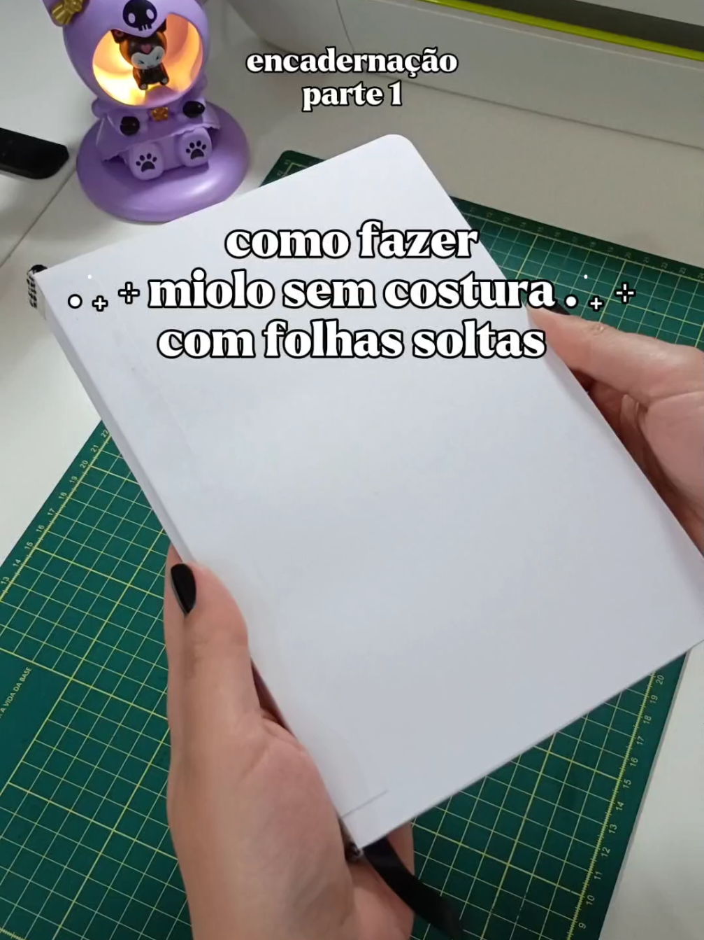 Encadernação: Como Fazer Miolo Sem Costura Com Folhas Soltas! . #encadernação #bookbinding #DIY #papelaria #tutorial #comofazer #handmadejournal #diycrafts #crafttok #facavocemesmo #journal #BulletJournal #bujo 
